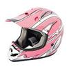 Raider Pink Youth MX-3 Helmet
