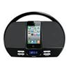 Polaroid Black Portable iPod Dock