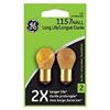 Sylvania Long Life Amber Miniature Bulb, 2-pk