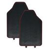 Tire Pattern Rubber Floor Mats, 2-pc