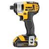 DeWALT 20V MAX Lithium Ion 1/4-in Impact Driver Kit