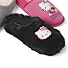 HELLO KITTY™ Women's Slippers - Plush Black