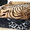 Cannon® Patchwork Leopard Long Faux-Fur Throw