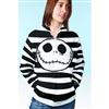 TIM BURTON'S THE NIGHTMARE BEFORE CHRISTMAS® 'Jack Stripe' Fleece Hoody