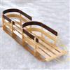 Wooden Twin Baby Sleigh