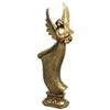 26" Table Top Golden Glow Angel, with Harp on Stand