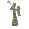 48" Gold Metal Angel with Lights