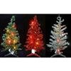 CARILLON 24" Battery Operated Tinsel Tabletop Tree, with Lights