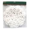 SANTALAND 3 Pack 12" Foam Snowflakes