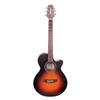 Takemine FXC Acoustic Electric Guitar (EG260C) - Brown Sunburst