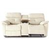 'Dillard II' Bonded Leather Reclining Love Seat