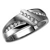 Tradition®/MD 10K White Gold Wedding Band With Diamond Accent