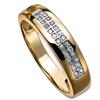 Tradition®/MD 10K Yellow Gold Wedding Band With Diamond Accent