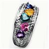 Tradition®/MD Sterling Silver Family Ring With Simulated Stones