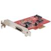 StarTech PEXESATA2I 1 Port eSATA + 1 Port SATA II PCI Express SATA Controller Card