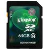 Kingston SDXC 64GB Class 10 High Capacity Secure Digital Card (SDX10V/64GB)