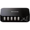 D-Link DUB-H7BL, 7-port USB 2.0 Hub