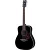 Yamaha Acoustic Folk Guitar (FG720S BL) - Black