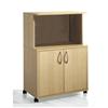 Nexera Kitchen Microwave Cart (599) - Natural Maple