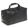 Bugatti Vaquetta 21" Leather Duffle Bag (2045A) - Black