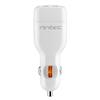 Antec™ USB 2 Port Car Charger White