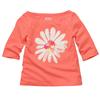 OshKosh B'Gosh® Girls Jersey 3/4 Sleeve Tee