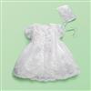 Zighi 3-Piece Embroidered Christening Set