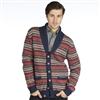 Matinique™ Mestone Jacquard Wool Cardigan