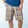 Casual Male Big & Tall® True Nation™ Plaid Flat Front Shorts