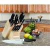 KitchenAid® Caviar Black 12-Piece Knife Block