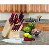 KitchenAid® Candy Apple Red 12-Piece Knife Block