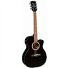 Sierra SA28CEBK - Sunrise Series Auditorium Acoustic Electric Guitar (Black)