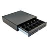 APG Vasario VB320-1616 Cash Drawer (VB320-BL1616-B10)
- Black, 16-inch Wide, 5 Bills 8 Coins Till,...