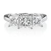 Three-Stone Princess Cut Diamond Ring (2.00 ctw)