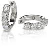 Round Brilliant Diamond Hoop Earrings (1.45 ctw)