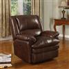 Bishop Top Grain Leather Power Recliner