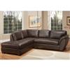 Secord Leather Sectional