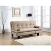 Jackson II Khaki Pillow-top Sofa-lounger