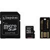 Kingston Technology 32GB MicroSDHC Class 10 Memory Card Multi-Kit (MBLY10G2/32GB)