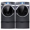 Samsung 5.2 Cu. Ft. Steam Washer with SmartSystems and 7.5 Cu. Ft. Steam Dryer - Charcoal