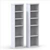 Nexera Liber-T CD/DVD Storage Towers (211003) - White