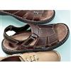 Retreat®/MD Men's 'Neal' Leather Open-Toe Sling-Back Fisherman Sandal