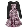 Girl Confidential(TM/MC) 'Candy Pink Combo' 2-Piece Party Dress And Shrug Set