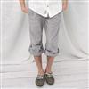 Point Zero® Linen-Cotton Roll-up Pants