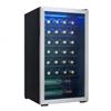 Danby® 36 Bottle Wine Cooler - Black on Stainless Steel