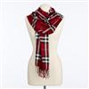 JESSICA®/MDNevada®/MD Ladies Plaid Rouched Scarf with Fringe
