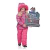 Northpeak Junior Girls' 2-Piece Floral Snowsuit