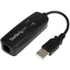 STARTECH USB56KEM3 EXTERNAL FAX MODEM 56K V92 USB WIN AGERE/LSI SV92U2C