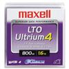 MAXELL 5PK ULTRIUM IV LTO4 TAPE CART 800GB/1.6TB5IN/2690FT 120/240MB/S