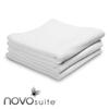 NOVOsuite™ Knit Weave White Bath Towel 12-pack